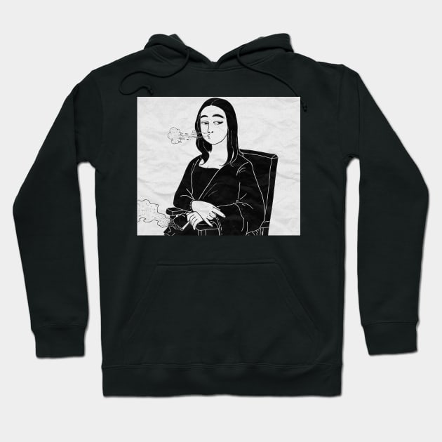 Gioconda Hoodie by timegraf